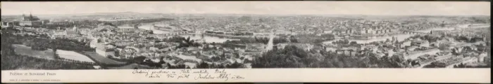 Framed Print : Panoramic View of Prague - Czech Republic Framed Print : Panoramic View of Prague - Czech Republic