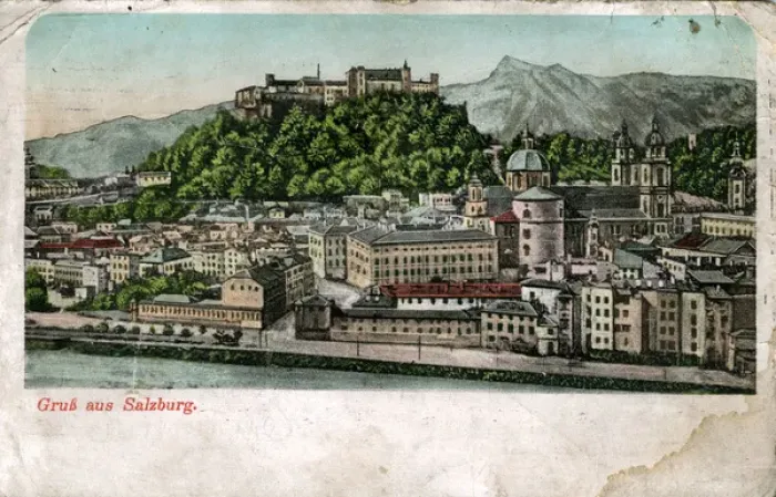 Framed Print : Panoramic View, Salzburg, Salzburg Framed Print : Panoramic View, Salzburg, Salzburg