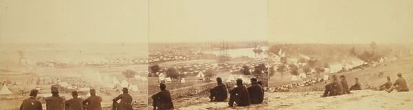 Panoramic views of encampment of Army of Potomac at Cumberla