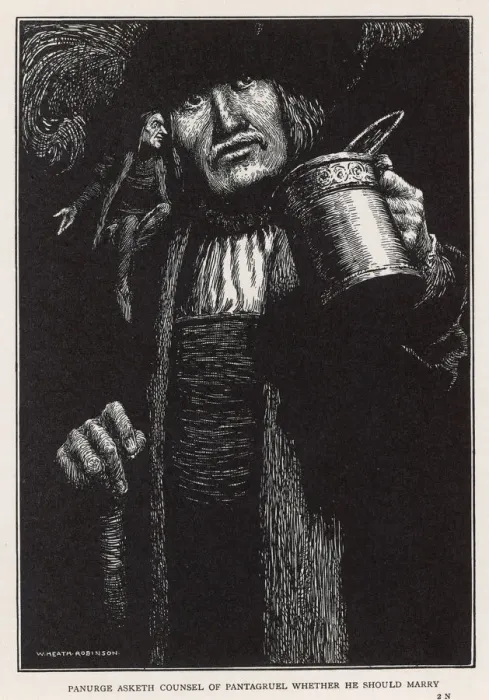 Framed Print : Pantagruel / Giant / Drink Framed Print : Pantagruel / Giant / Drink