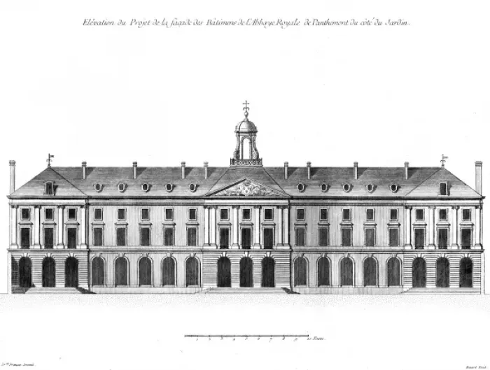Framed Print : Panthemont Abbey / 18Th Framed Print : Panthemont Abbey / 18Th