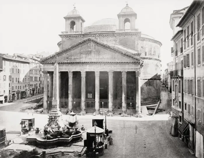 Framed Print : Pantheon of Agrippa, Rome, Italy Framed Print : Pantheon of Agrippa, Rome, Italy
