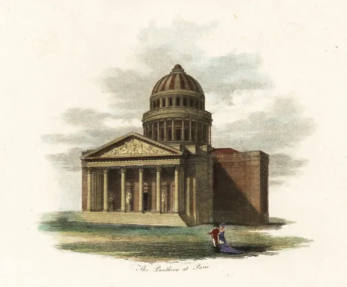 Framed Print : The Pantheon, Paris, mausoleum for French citizens and heroes Framed Print : The Pantheon, Paris, mausoleum for French citizens and heroes