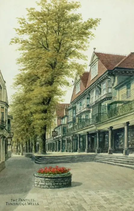 Framed Print : The Pantiles, Tunbridge Wells, Kent Framed Print : The Pantiles, Tunbridge Wells, Kent