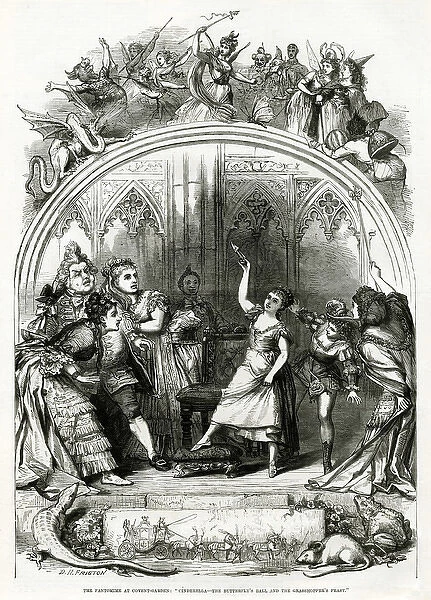 Pantomime at Covent Garden: Cinderella 1876