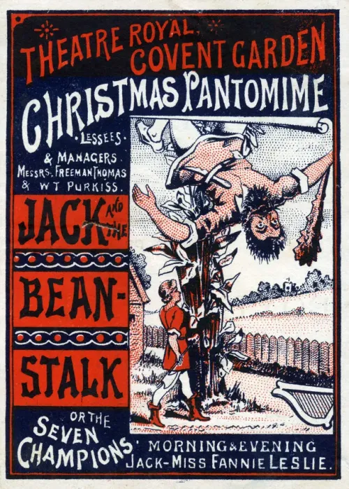 Framed Print : Pantomime, Jack and the Beanstalk, or the Seven Champions, Theatre Royal, Covent Garden Framed Print : Pantomime, Jack and the Beanstalk, or the Seven Champions, Theatre Royal, Covent Garden