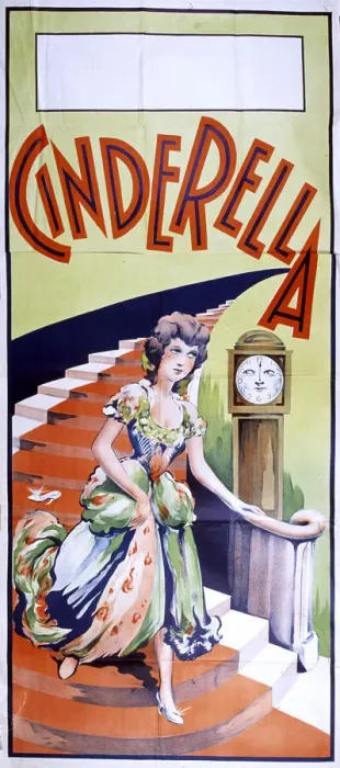 Framed Print : Pantomime poster, Cinderella Framed Print : Pantomime poster, Cinderella