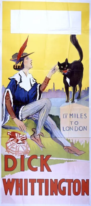 Framed Print : Pantomime poster, Dick Whittington Framed Print : Pantomime poster, Dick Whittington