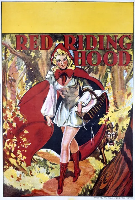 Framed Print : Pantomime poster, Red Riding Hood Framed Print : Pantomime poster, Red Riding Hood