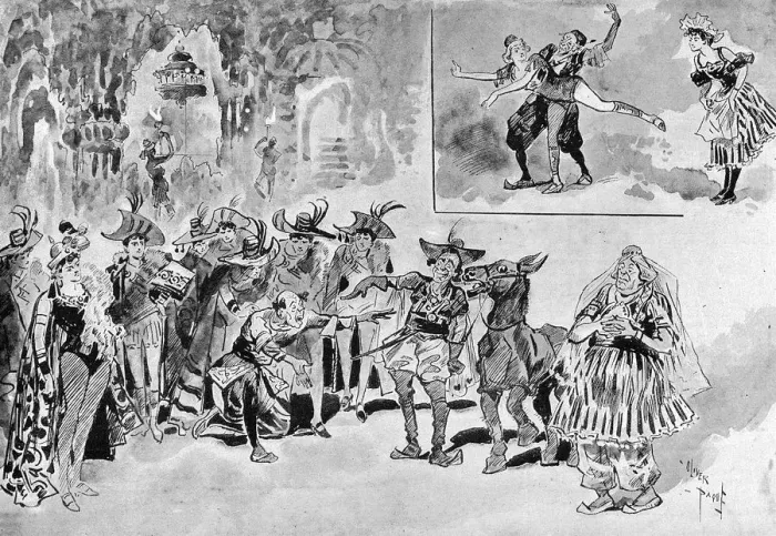 Framed Print : PANTOMIME / FORTY THIEVES Framed Print : PANTOMIME / FORTY THIEVES