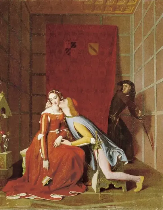 Framed Print : Paolo and Francesca Framed Print : Paolo and Francesca