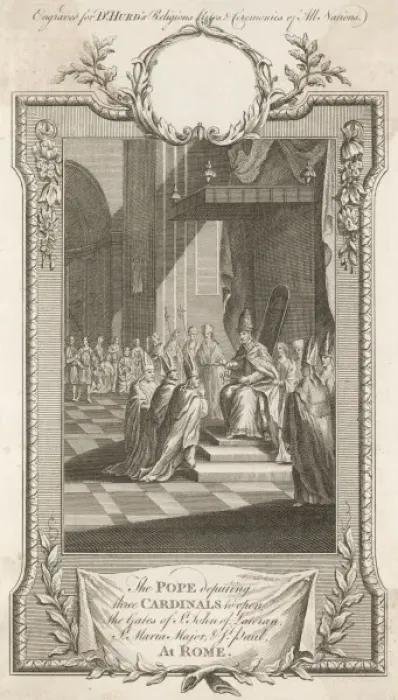 Framed Print : Papal Jubilee / Cardinals Framed Print : Papal Jubilee / Cardinals