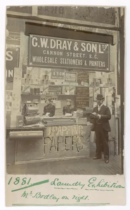 Framed Print : Paper Exhibition 1881 Framed Print : Paper Exhibition 1881