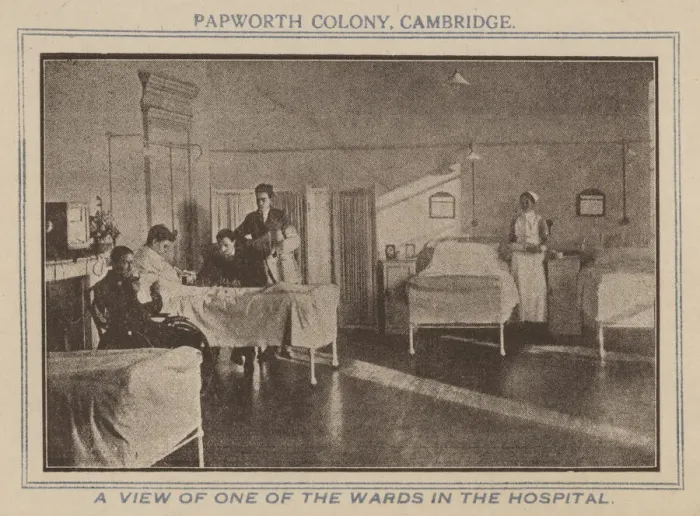 Framed Print : Papworth Colony - Hospital Ward Framed Print : Papworth Colony - Hospital Ward