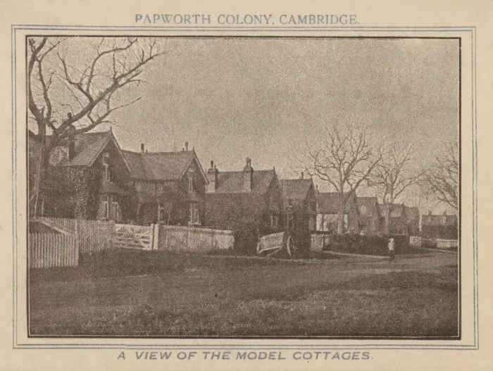 Framed Print : Papworth Colony - Model Cottages Framed Print : Papworth Colony - Model Cottages