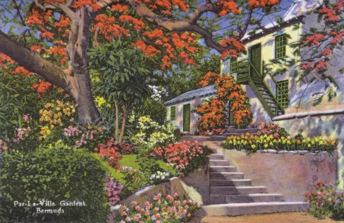 Framed Print : Par-La-Ville Gardens, Bermuda Framed Print : Par-La-Ville Gardens, Bermuda