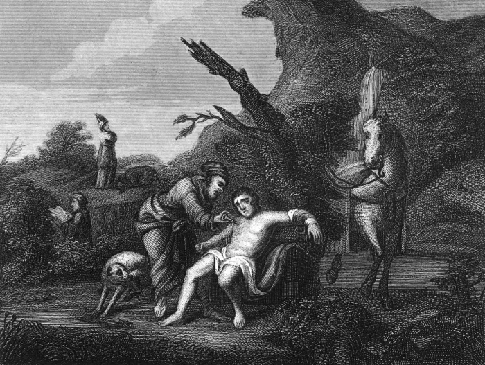 Framed Print : Parable / Good Samaritan Framed Print : Parable / Good Samaritan