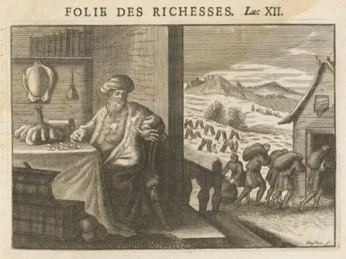 Framed Print : Parable of Rich Man Framed Print : Parable of Rich Man