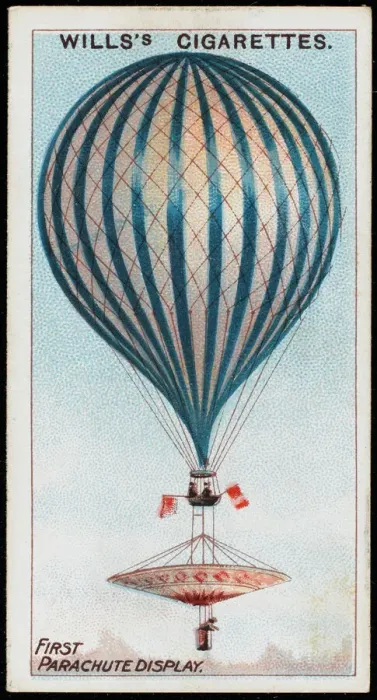 Framed Print : PARACHUTE. Cockings parachute Framed Print : PARACHUTE. Cockings parachute