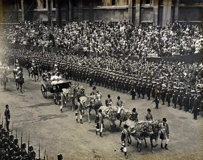Framed Print : Parade for Diamond Jubilee 1897 Framed Print : Parade for Diamond Jubilee 1897