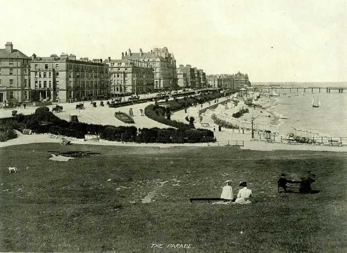 Framed Print : The Parade - Eastbourne, Sussex Framed Print : The Parade - Eastbourne, Sussex