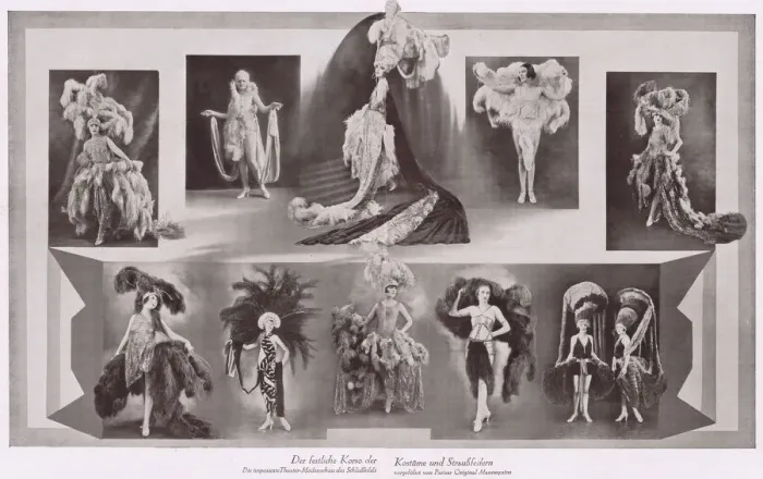 Framed Print : A parade of some the exotic costumes in Herman Hallers Noch und Noch, Admiralspalast Framed Print : A parade of some the exotic costumes in Herman Hallers Noch und Noch, Admiralspalast