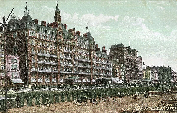 The Parade and Hotel Metropole, Brighton, Sussex