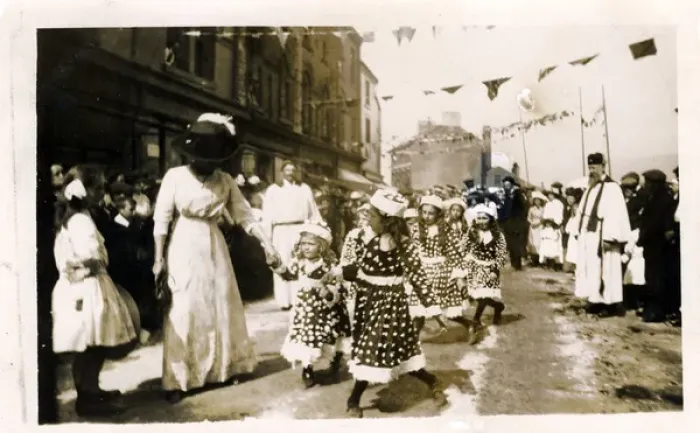 Framed Print : Parade, Ireleth, Cumbria