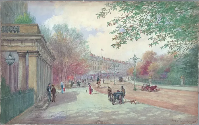 Framed Print : The Parade, Leamington Spa Framed Print : The Parade, Leamington Spa