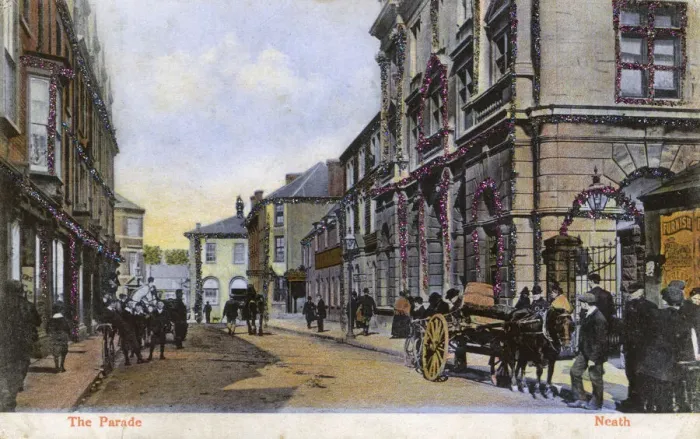 Framed Print : The Parade, Neath, West Glamorgan, Wales Framed Print : The Parade, Neath, West Glamorgan, Wales