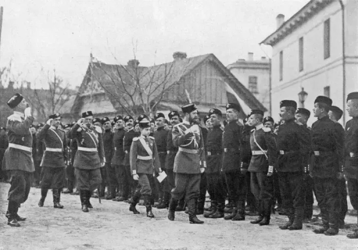 Framed Print : A parade at Tsarskoie-Selo Framed Print : A parade at Tsarskoie-Selo
