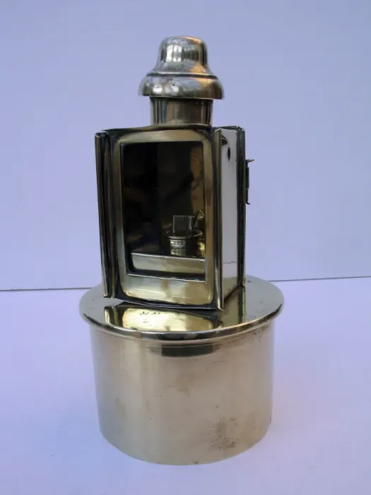 Framed Print : Paraffin lamp mounted on a 4 5 Howitzer shell case Framed Print : Paraffin lamp mounted on a 4 5 Howitzer shell case