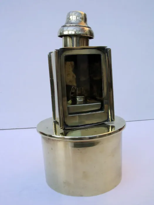 Framed Print : Paraffin lamp mounted on a 4 5 Howitzer shell case Framed Print : Paraffin lamp mounted on a 4 5 Howitzer shell case