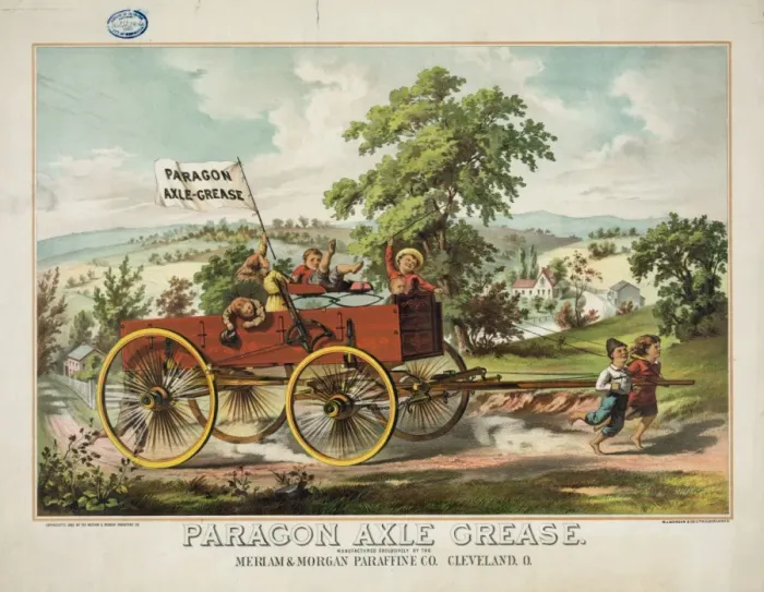 Framed Print : Paragon axle grease. Cleveland, O Framed Print : Paragon axle grease. Cleveland, O