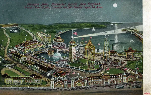 Paragon Park, Nantasket Beach, New England, USA Our beautiful Wall Art ...