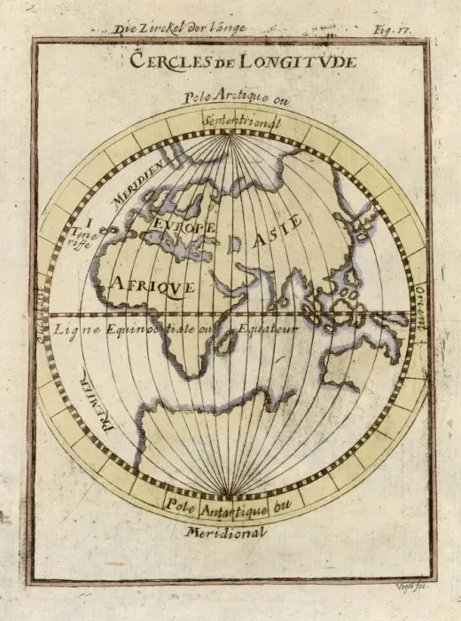 Framed Print : PARALLELS OF LONGITUDE Framed Print : PARALLELS OF LONGITUDE