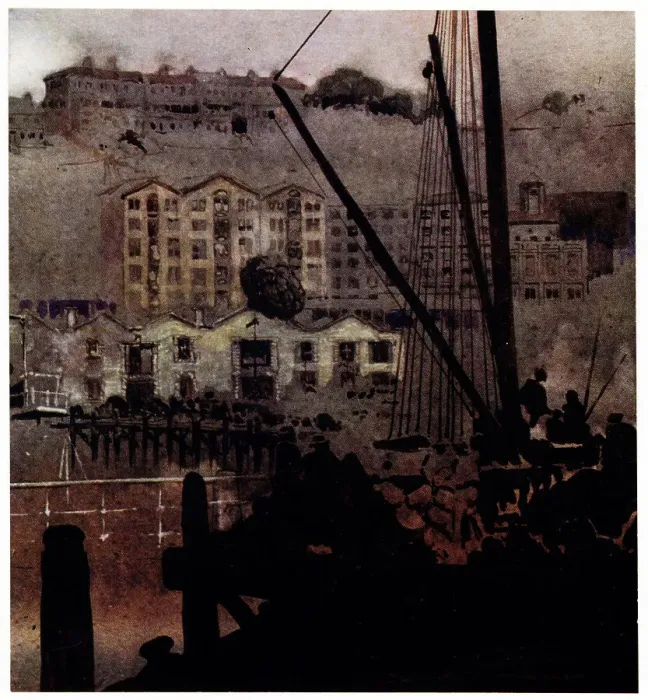 Framed Print : Parbury's Wharves Framed Print : Parbury's Wharves