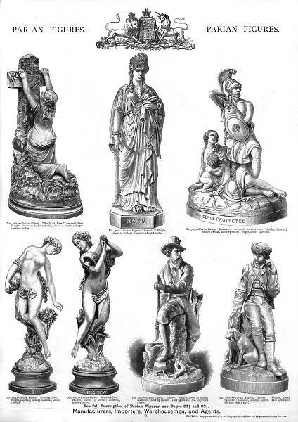 Parian figures, Plate 91