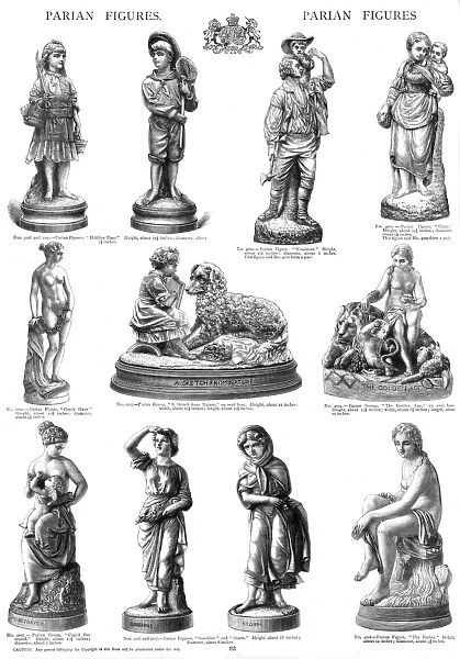Parian figures, Plate 92