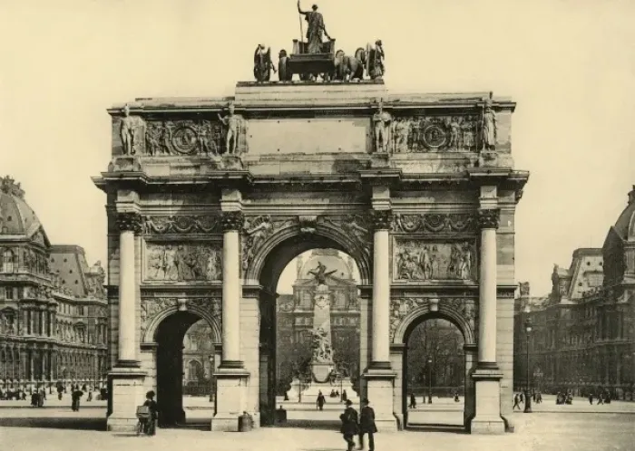 Framed Print : Paris Arc Du Carrousel Framed Print : Paris Arc Du Carrousel
