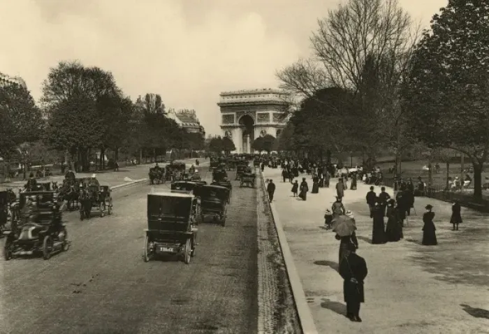 Framed Print : Paris Ave Bois Boulogne Framed Print : Paris Ave Bois Boulogne