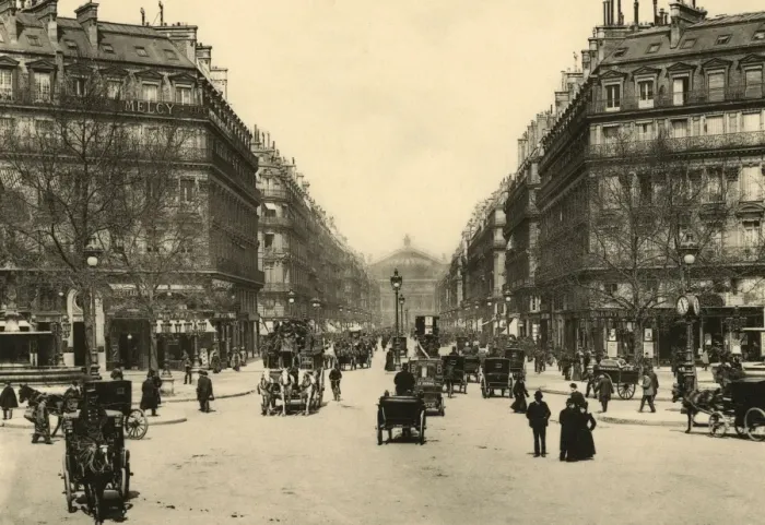 Framed Print : Paris Avenue De L opera Framed Print : Paris Avenue De L opera