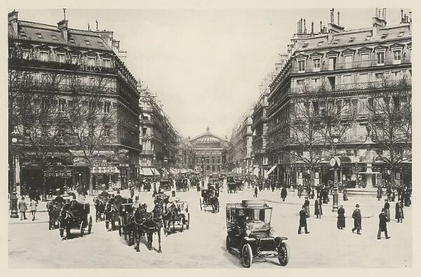 Paris  /  Avenue Opera 1904