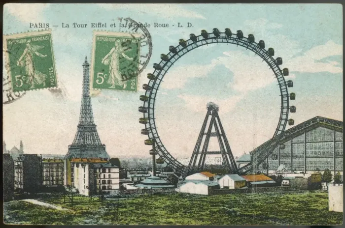 Framed Print : Paris Big Wheel