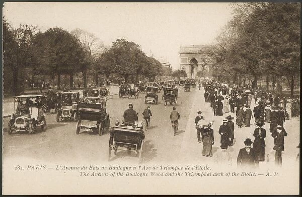 Paris  /  Bois Boulogne 1905