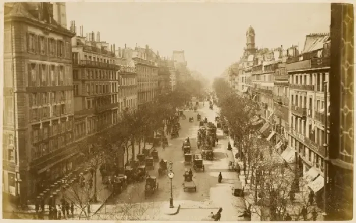 Framed Print : Paris Boulevards Framed Print : Paris Boulevards