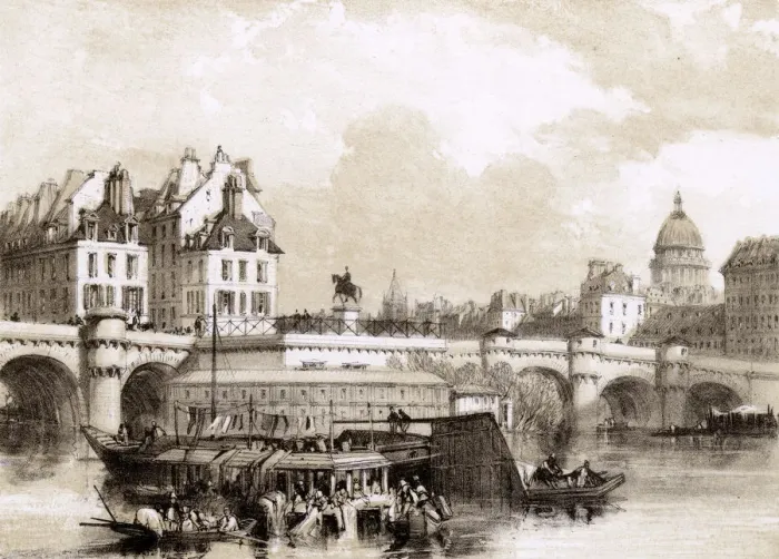 Framed Print : PARIS / BRIDGE / PONT NEUF Framed Print : PARIS / BRIDGE / PONT NEUF