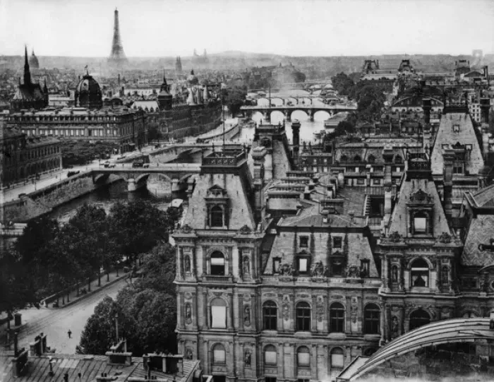 Framed Print : Paris / Eight Bridges 1908 Framed Print : Paris / Eight Bridges 1908
