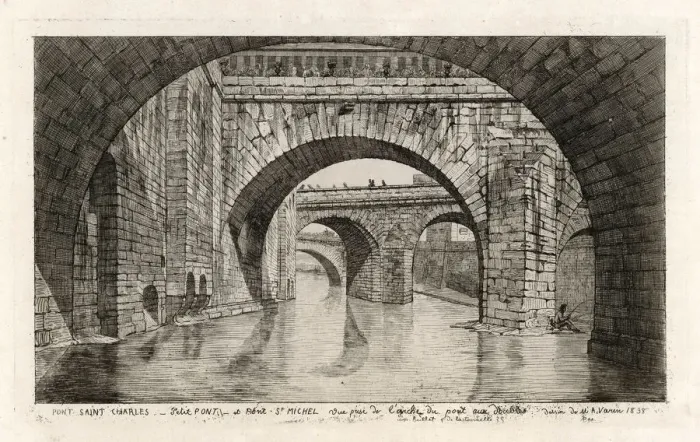 Framed Print : Paris Bridges Framed Print : Paris Bridges