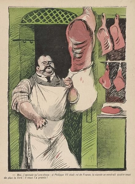 Paris Butcher Shop  /  1905